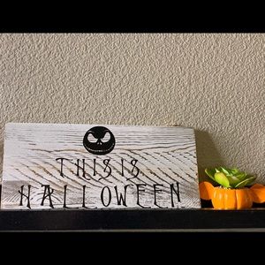 Disney Halloween Nightmare Before Christmas Sign
